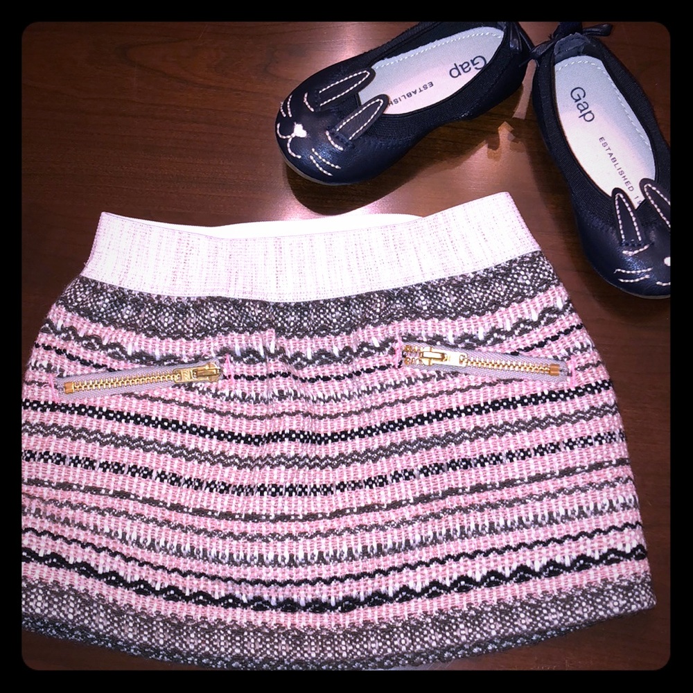 Toddler girls wool skirt 12m